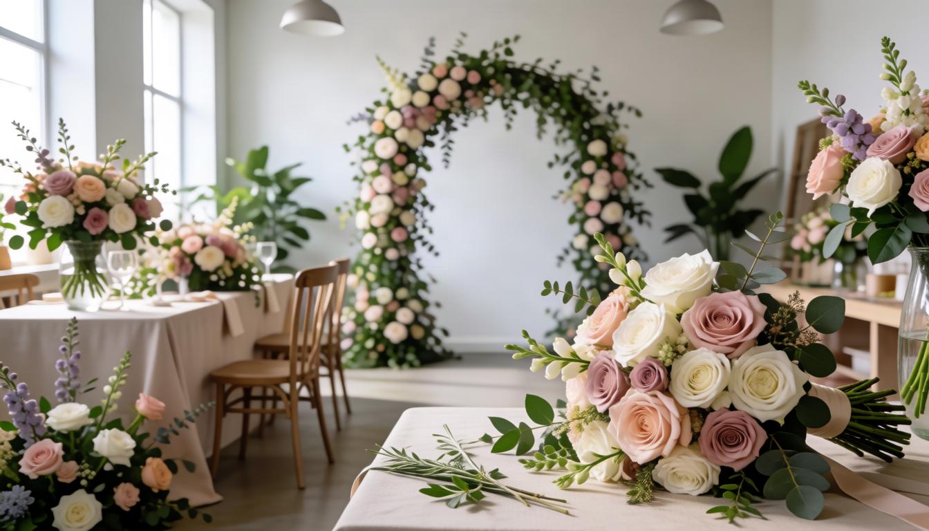 Elegant Florals for Your Wedding Day